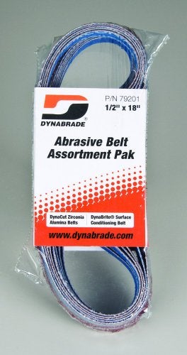 Dynabrade 79201: 1/2" (13 Mm) W X 18" (457 Mm) L Belt Assortment Pak - Image 2