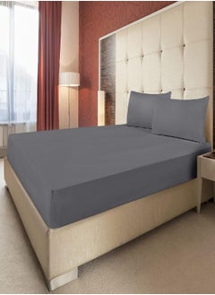 Utopia Bedding Queen Fitted Sheets - Bulk Pack of 6 Bottom Sheets - Soft Brushed Microfiber - Deep Pockets - Shrinkage & Fade Resistant - Easy Care (Grey)
