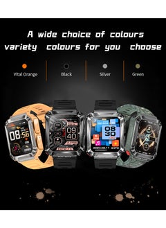 Generic T93 Bluetooth Smart Watch With Earbuds For Android iPhone Fitness Tracker With Blood Oxygen Heart Rate Sleep Monitor Long Time Standby Sports Black  - Image 5