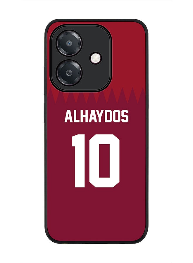 Stylizedd For Oppo A5i Case,Slim fit Camera Protection, Shockproof Thin Phone cover  - Football - Qatar,  Alhaydos