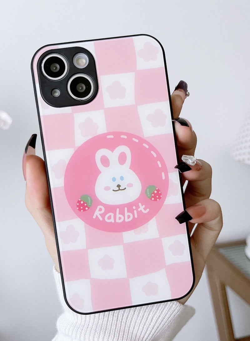 Loquat Back Cover Printed Glass Protective Mobile Phone Case for iPhone