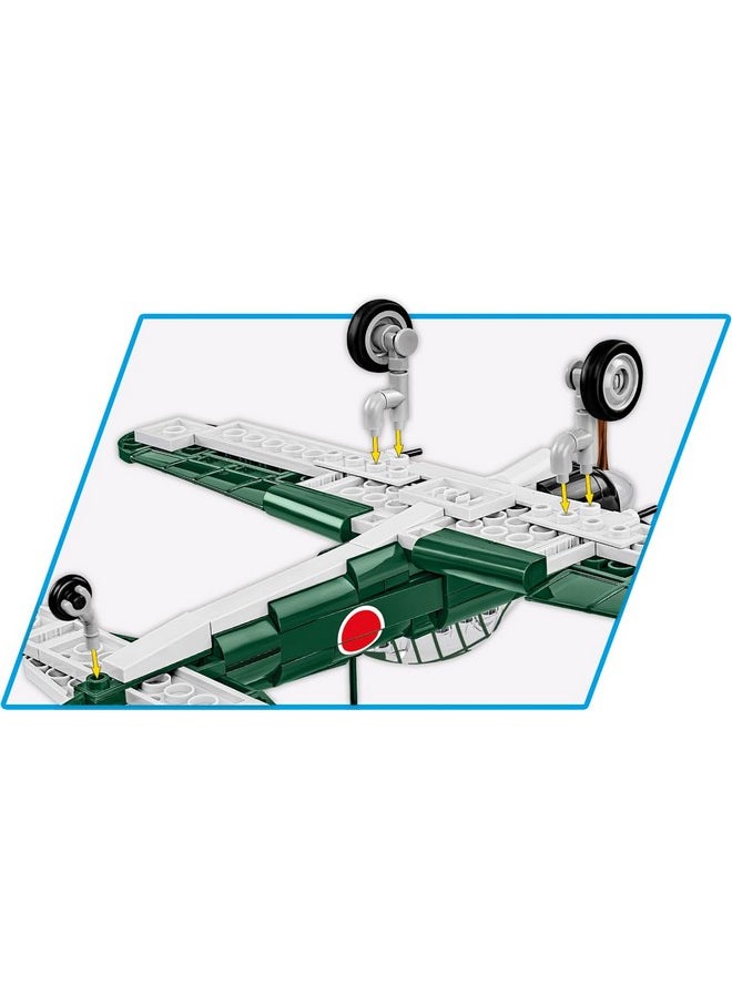 COBI COBI Easy Planes Mitsubishi A6M2 Zero=SEN scale1:48, 166 Pieces  - Image 4