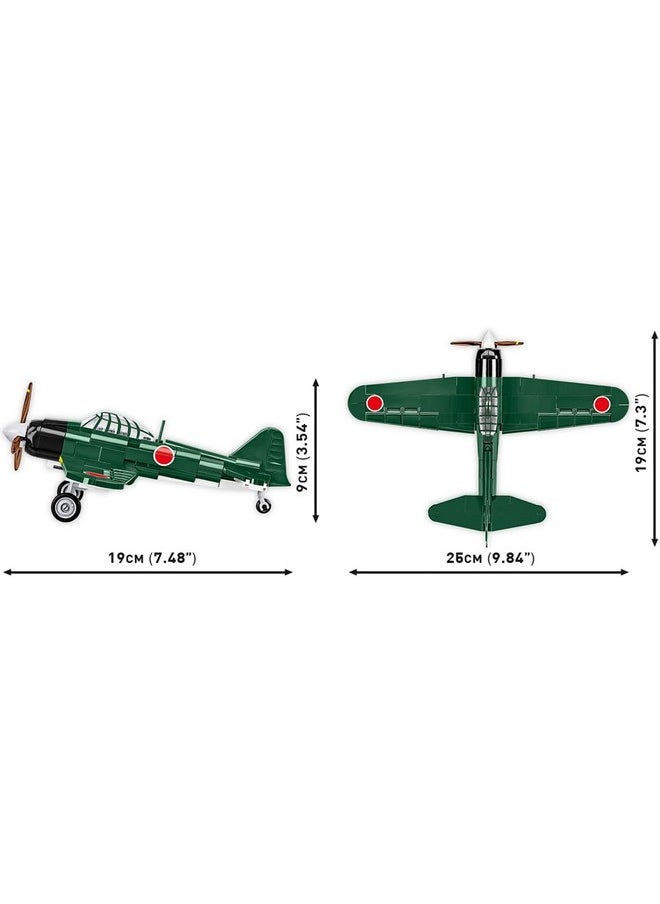 COBI COBI Easy Planes Mitsubishi A6M2 Zero=SEN scale1:48, 166 Pieces  - Image 3