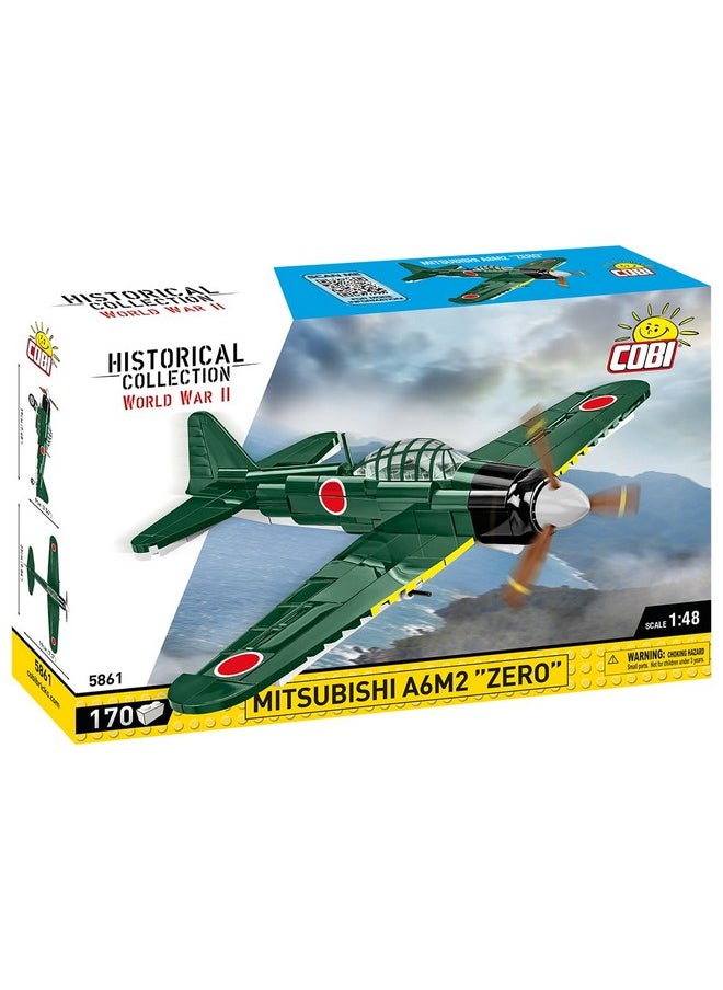 COBI COBI Easy Planes Mitsubishi A6M2 Zero=SEN scale1:48, 166 Pieces  - Image 2