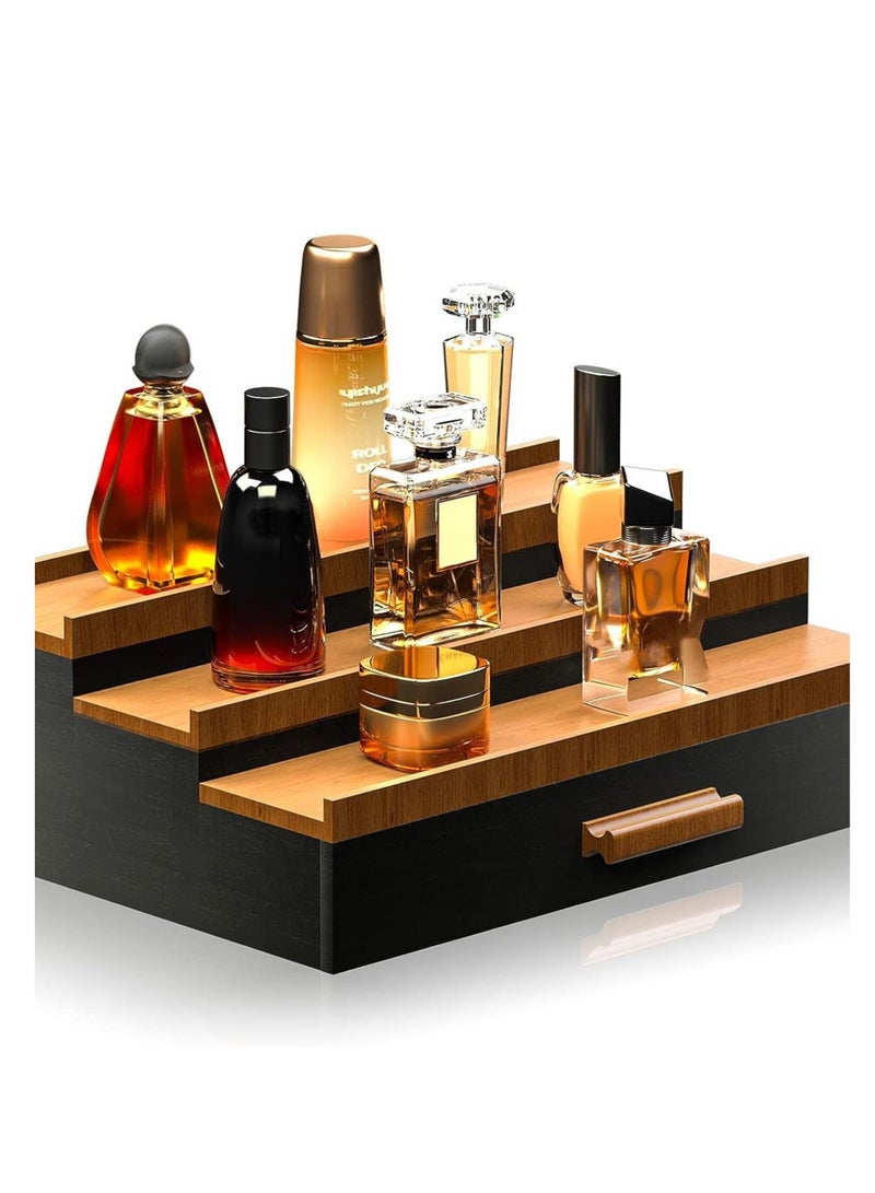 Perfume display stand storage stand wooden - Image 1