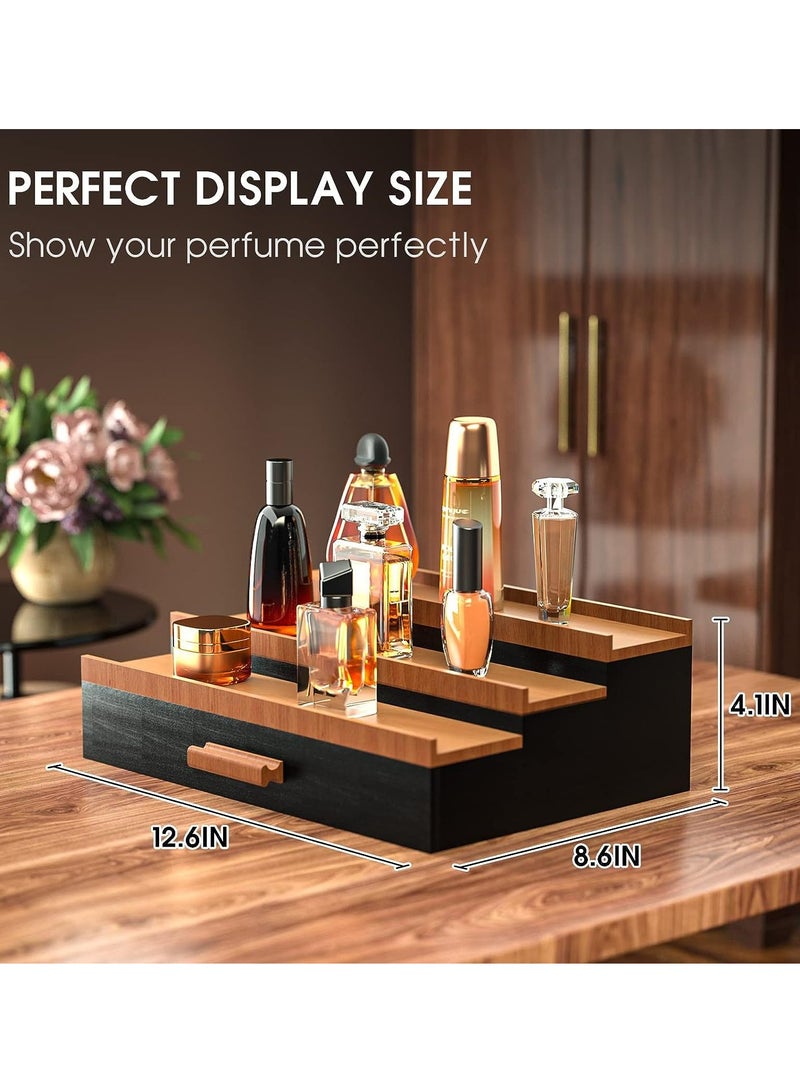 Perfume display stand storage stand wooden - Image 2