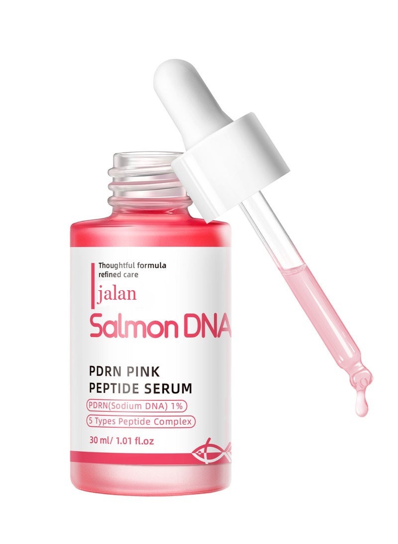 jalan Salmon DNA PDRN Pink Peptide Essence - Anti-Wrinkle, Repair, Purify, Soothing, Elasticity Improvement - Image 1