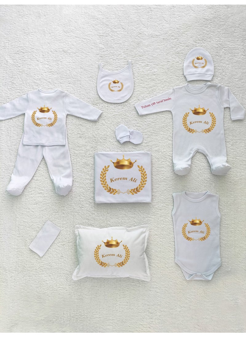Yzc Home E05 Named, Baby Boy 10LU White Hospital Exit 