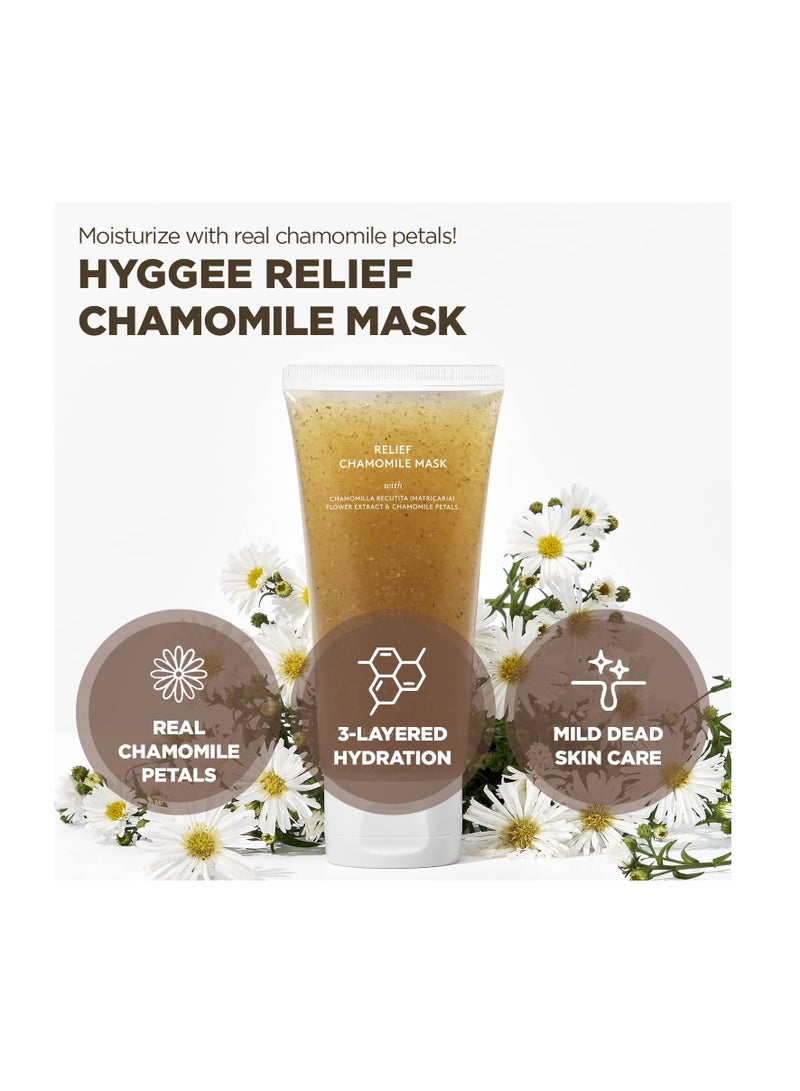Hyggee Relief Chamomile Mask for All Skin Types 95ml - Image 3