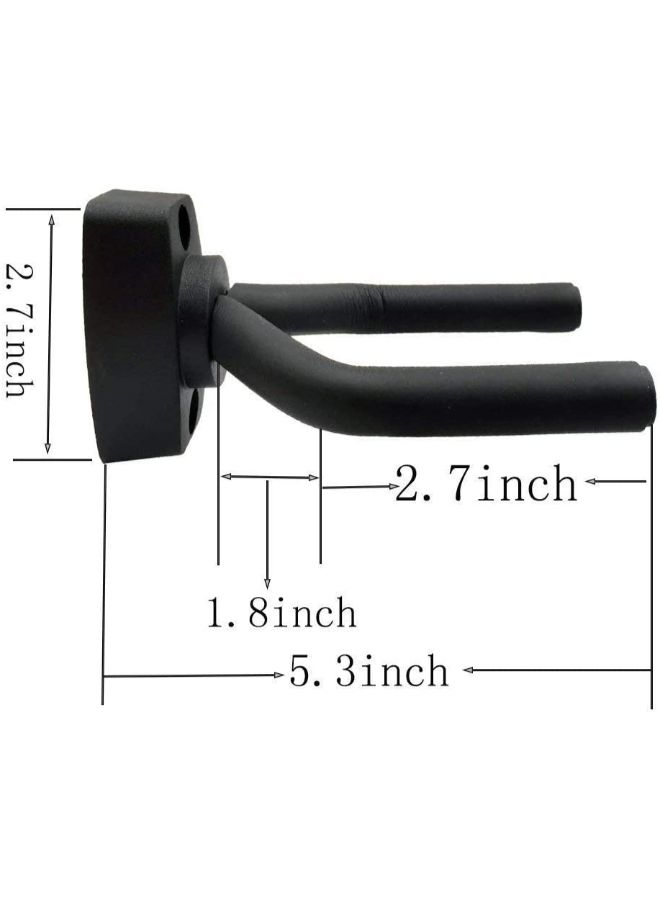 Guitar Holder Stand Wall Mount Hanger Hook With Screw Fit  - Image 3