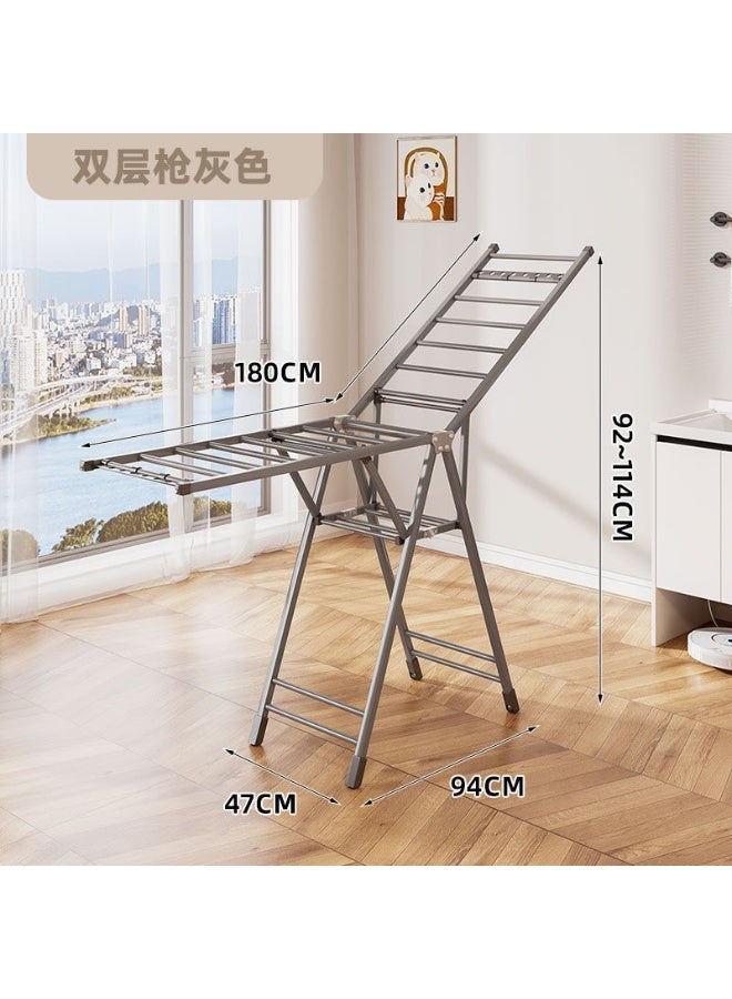 Folding clothes rack 180cm