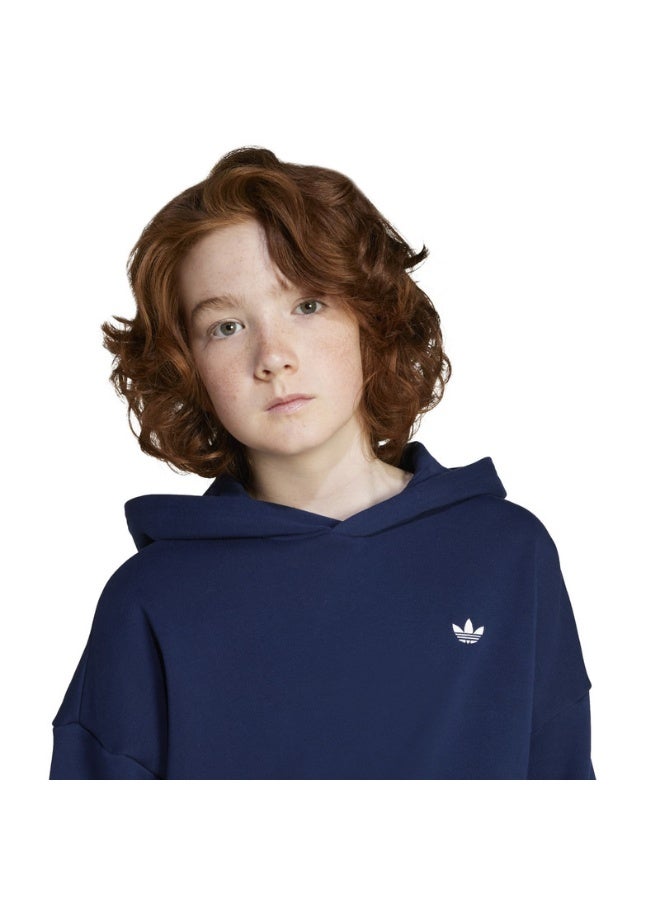 Adidas adidas OS HOODIE Blue Originals Kids SWEATSHIRTS  - Image 5