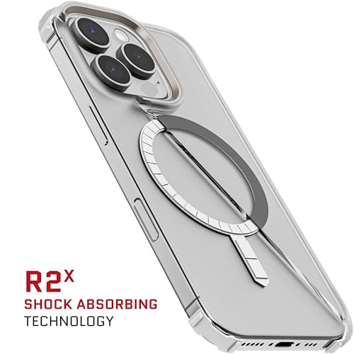 Ghostek Covert iPhone 16 Pro Clear Case - Compatible with MagSafe Accessories, Shockproof Silicone, Minimalist Phone Cover (6.3 Inch, Clear Matte) - Image 4