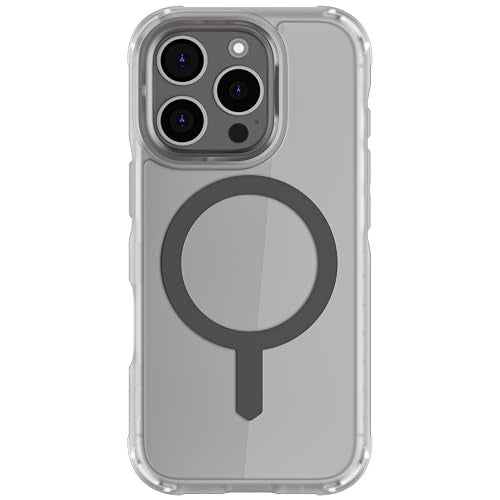Ghostek Covert iPhone 16 Pro Clear Case - Compatible with MagSafe Accessories, Shockproof Silicone, Minimalist Phone Cover (6.3 Inch, Clear Matte) - Image 1