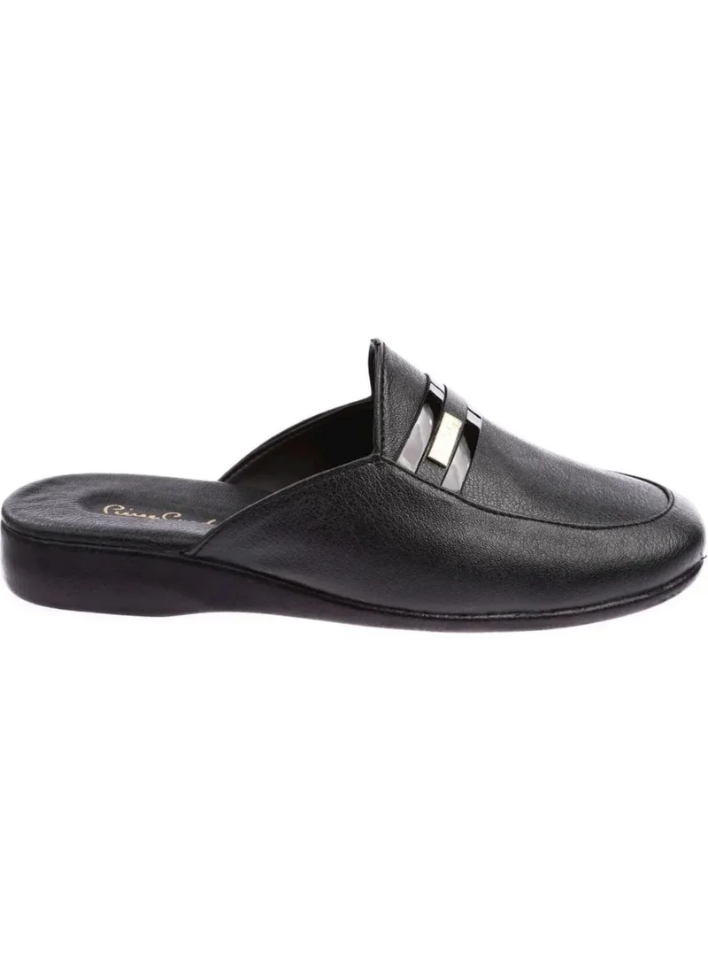 بيير كاردان 291 Men's Home Slippers-Black