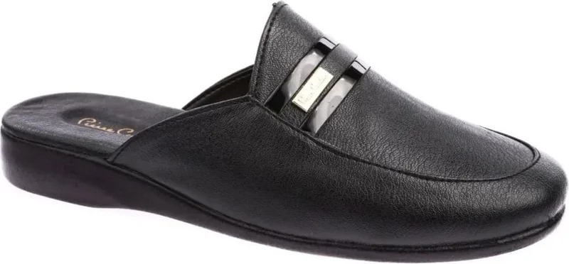 pierre cardin 291 Men's Home Slippers-Black