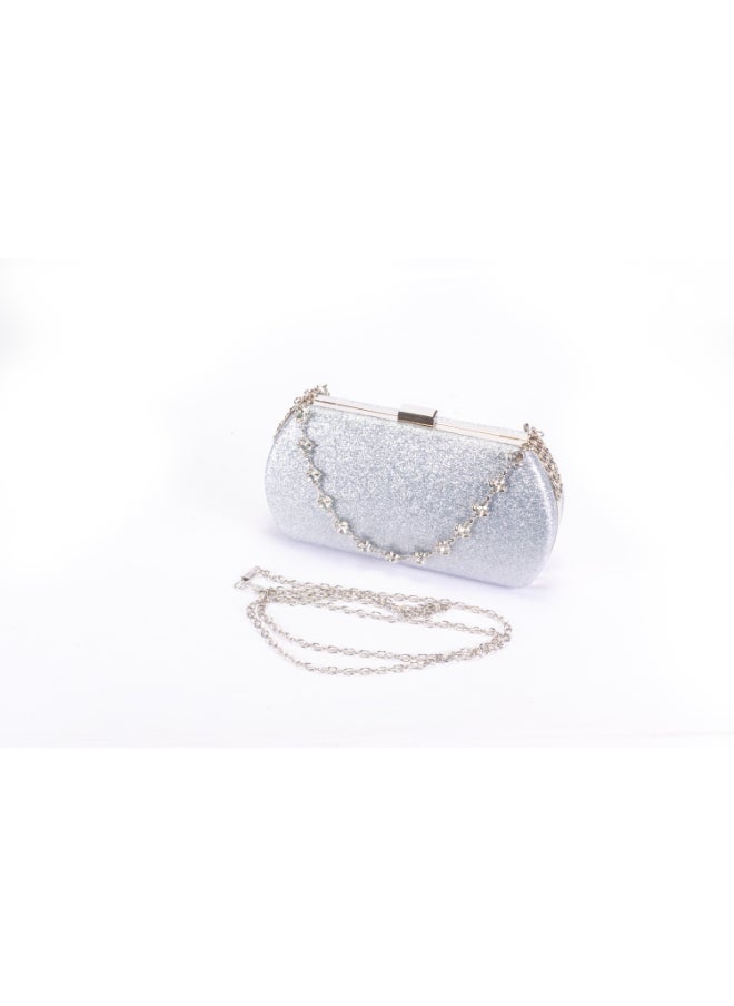 Generic Silver Soiree Bag  - Image 5