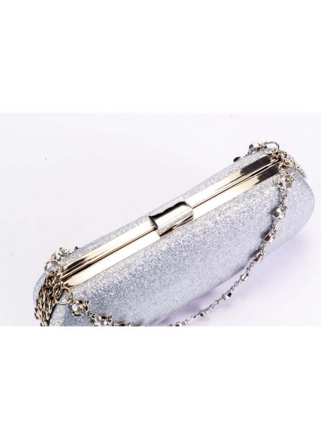 Generic Silver Soiree Bag  - Image 4