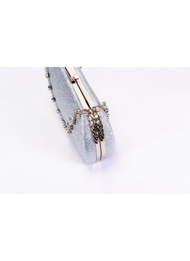 Generic Silver Soiree Bag  - Image 3