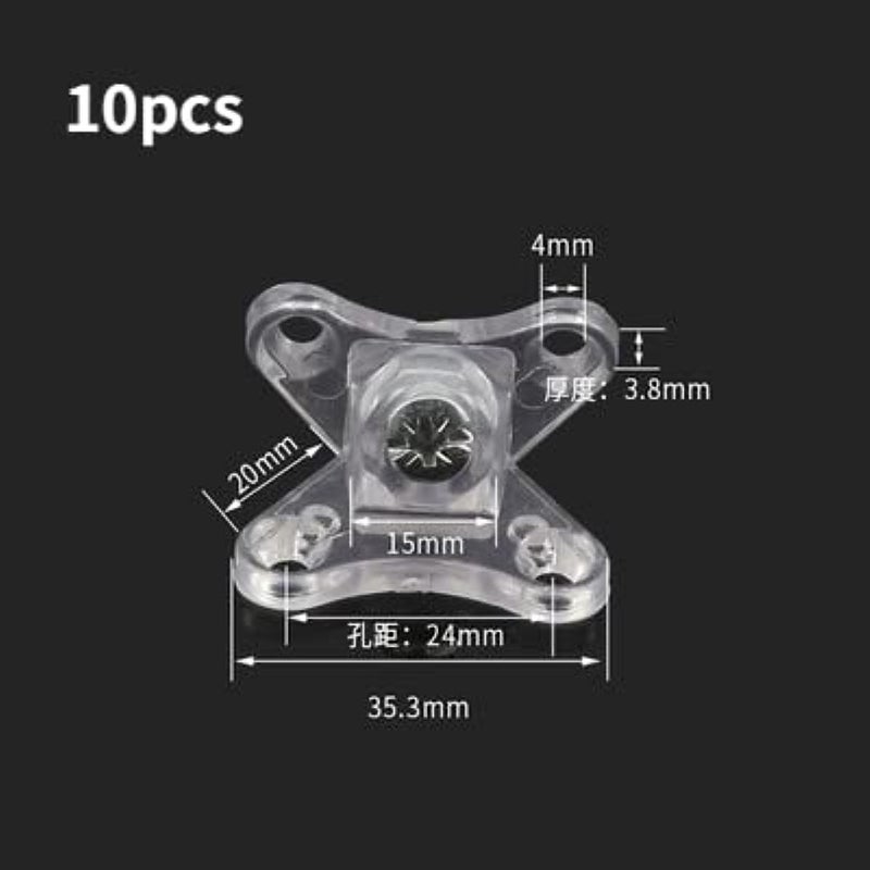 Furniture cabinet butterfly Corner connectors, L corner bracket connector, Mounting Bracket for Furniture, wardrobe and kitchen cabinet - Image 2