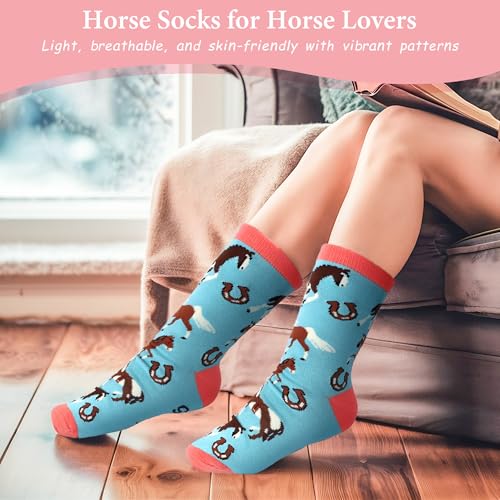 YENCHORN Horse Gifts for Girls Women Hobby Horse Stuff for Girl Horses Themed Gifts Accessories for Horses Lovers, Equestrian Girls, Cowgirl Gift Decoration Supplies Stuff for Equestrian Women - Image 4