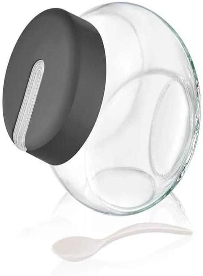 Bager Fiesta Double Bottom Jar 500 Cc, Grey