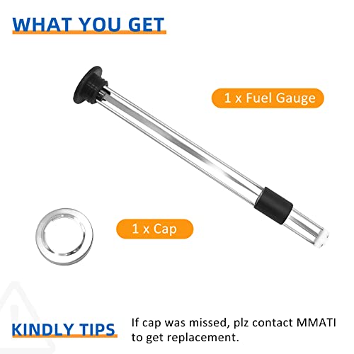M MATI ATV Fuel Gas Tank Gauge Meter with Cap 52005-1121 52005-0735 52005-1086 for Kawasaki Bayou 220/250/300/400 KLF220/KLF250/KLF300/KLF400 Prairie 300/400 KVF300/KVF400 - Image 5
