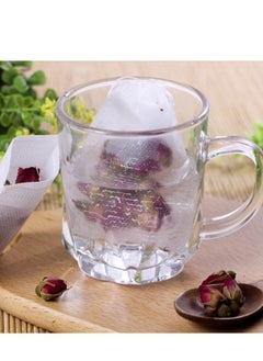 MIXDE 400-Piece Fabrics Tea Infuser White 7x9cm  - Image 2