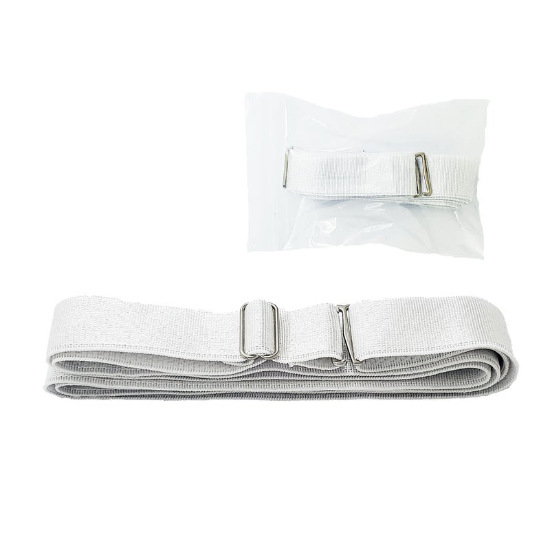Non-Slip Shirt Stays Belt for Men and Women 01 white -2cm shirt strap simple-bag