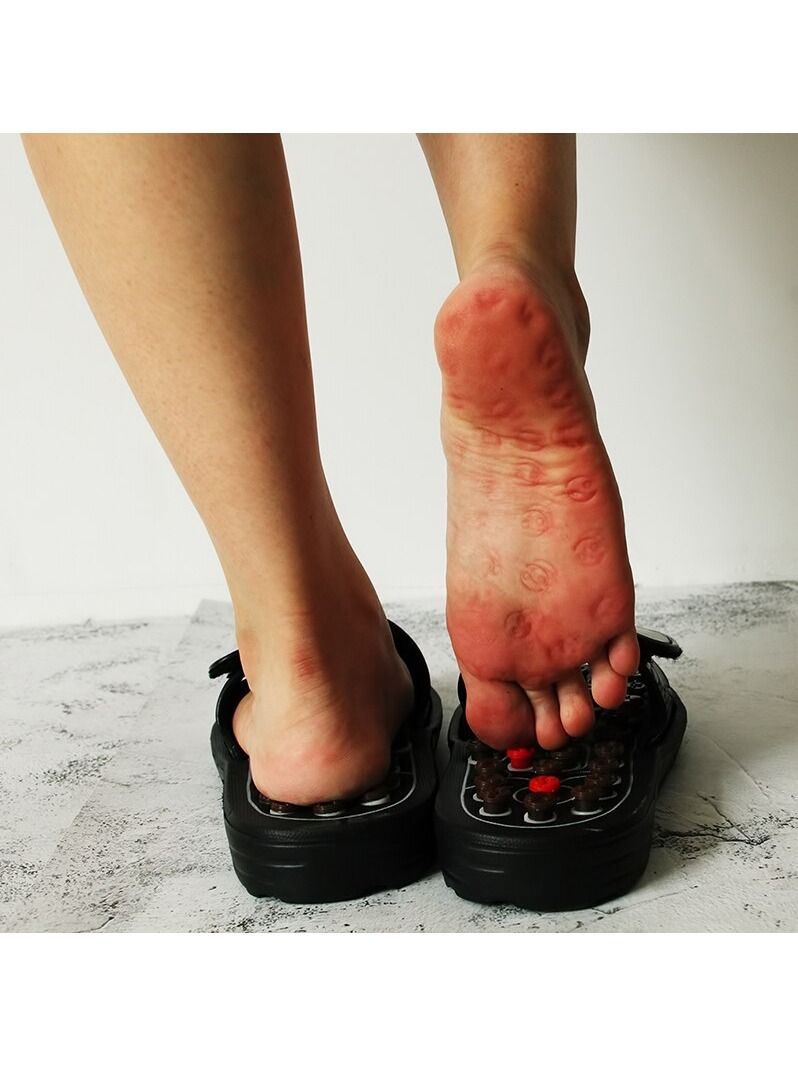 DubaiGallery Medical Massage Sandal With Acupuncture Points For Men Women Unisex Massage Shoes Chinese Pressure Therapy Rotating Sandal #G8 Medical Massage Sandal With Acupuncture Points For Men Women Unise - Image 3