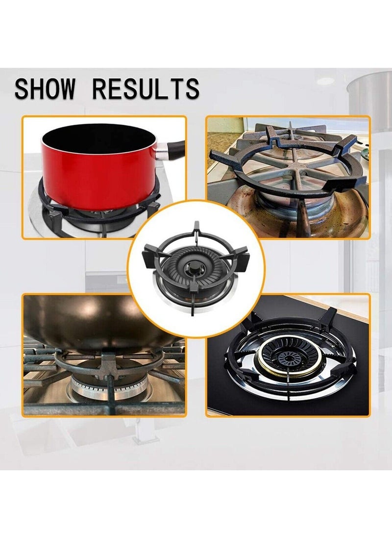 Support Non Slip Gas Cooker Round Pan Stand Stove Rack Pots Holder Wok Ring