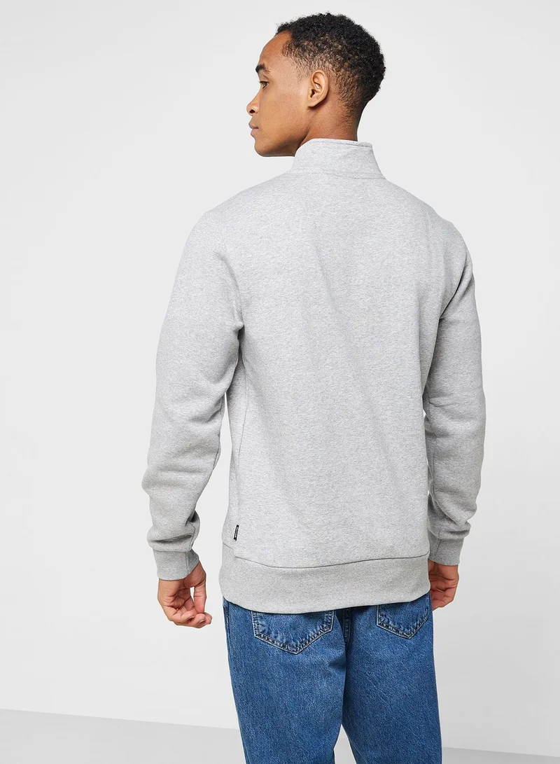 Only & Sons Essential Half Zippered Sweatshirt