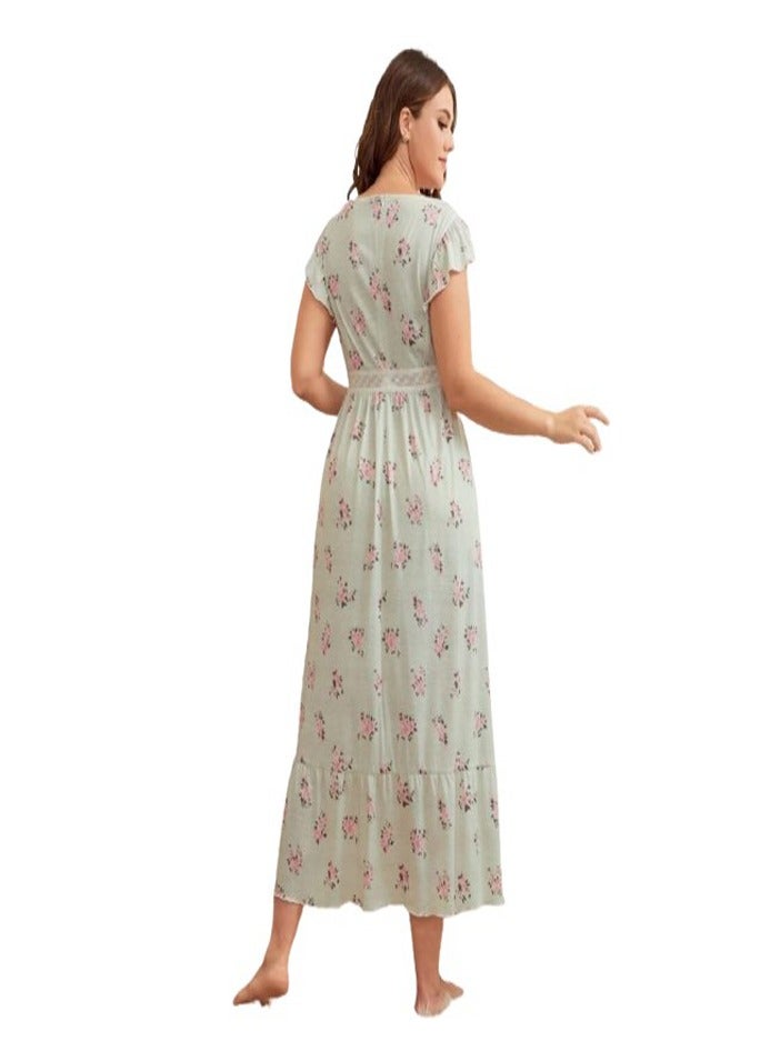 Colorful long nightgown - special size - Image 5