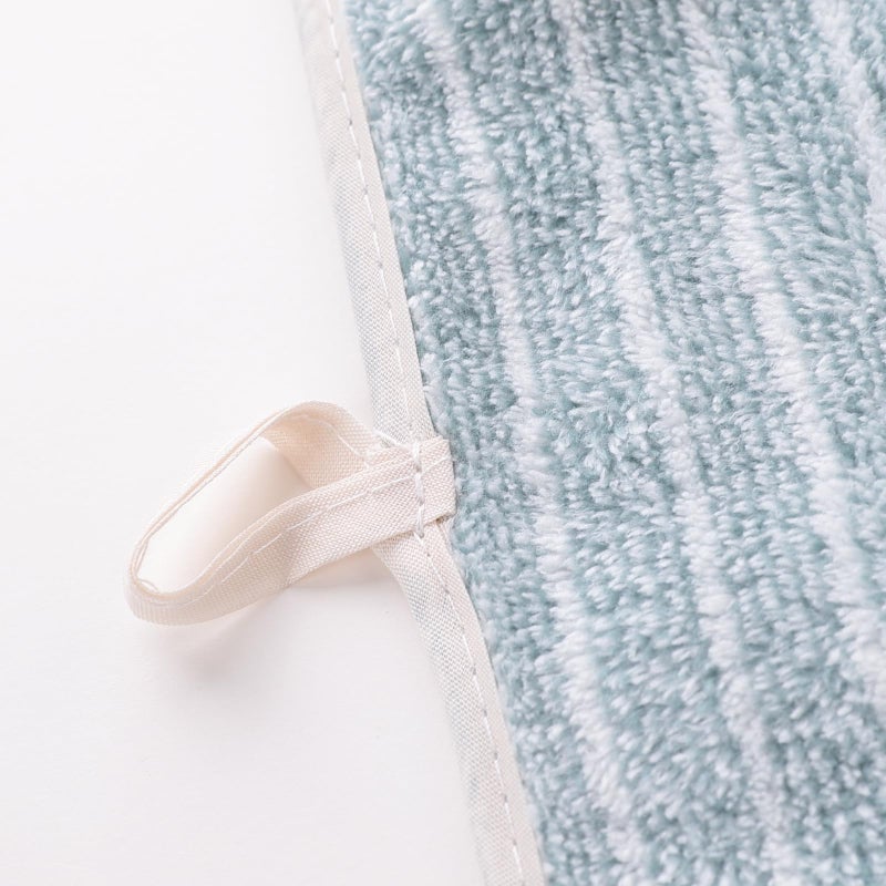 Homestic 2 Piece Hand Towel Set|280 GSM|Gtm & Workout Towels|Super Absorbent & Antibacterial Treatment|Small Size, Travel Friendly (Pink & Green) - Image 3