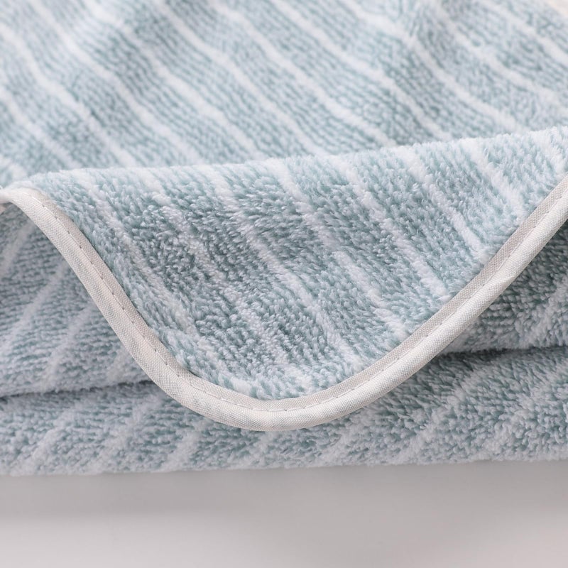 Homestic 2 Piece Hand Towel Set|280 GSM|Gtm & Workout Towels|Super Absorbent & Antibacterial Treatment|Small Size, Travel Friendly (Pink & Green) - Image 4