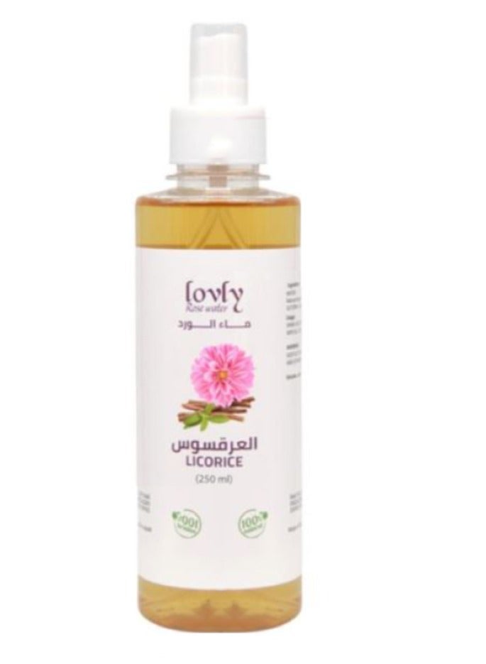 لافلي ماء ورد العرق سوس