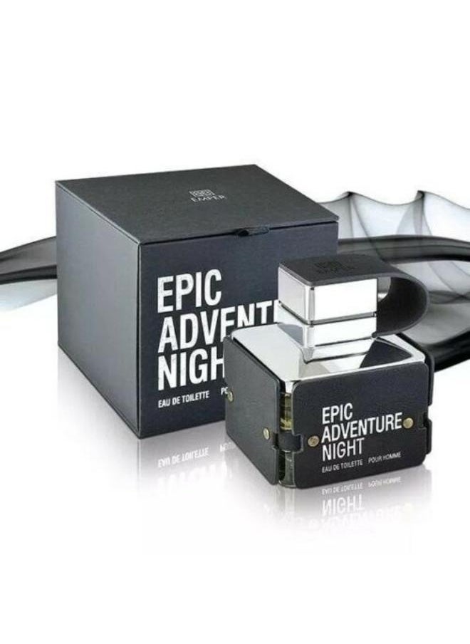 Emper Emper Epic Adventure Night - For Men - EDT - 100ml  - Image 3