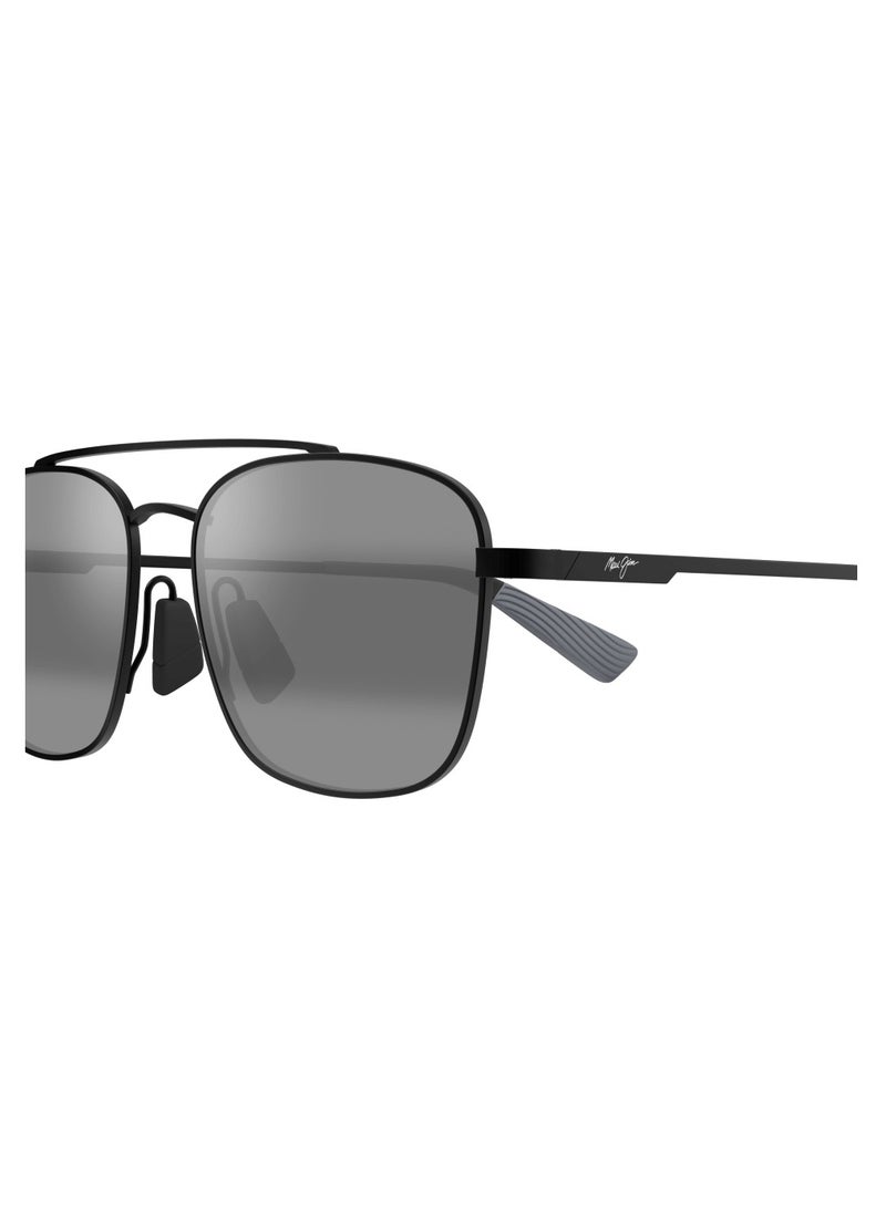 MAUI JIM MAUI JIM Piwai Asian Fit Polarized Aviator 645-02  - Image 3