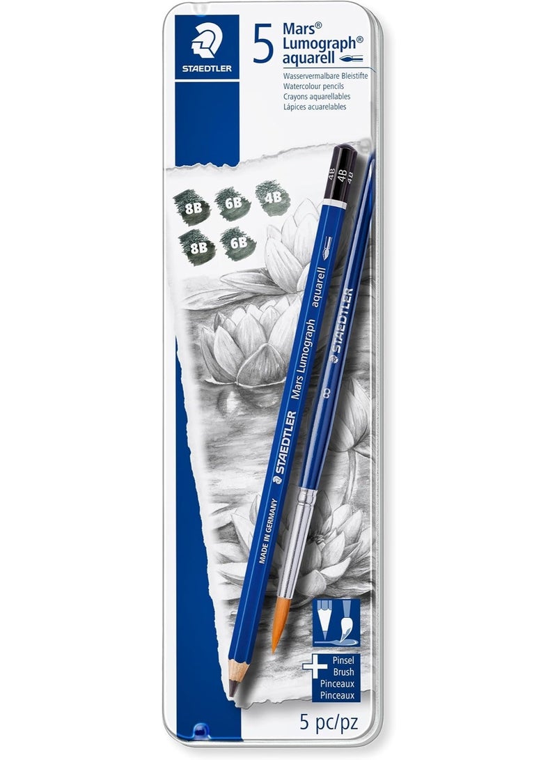 STAEDTLER 100A G6 ST Mars Lumograph aquarell - Image 1