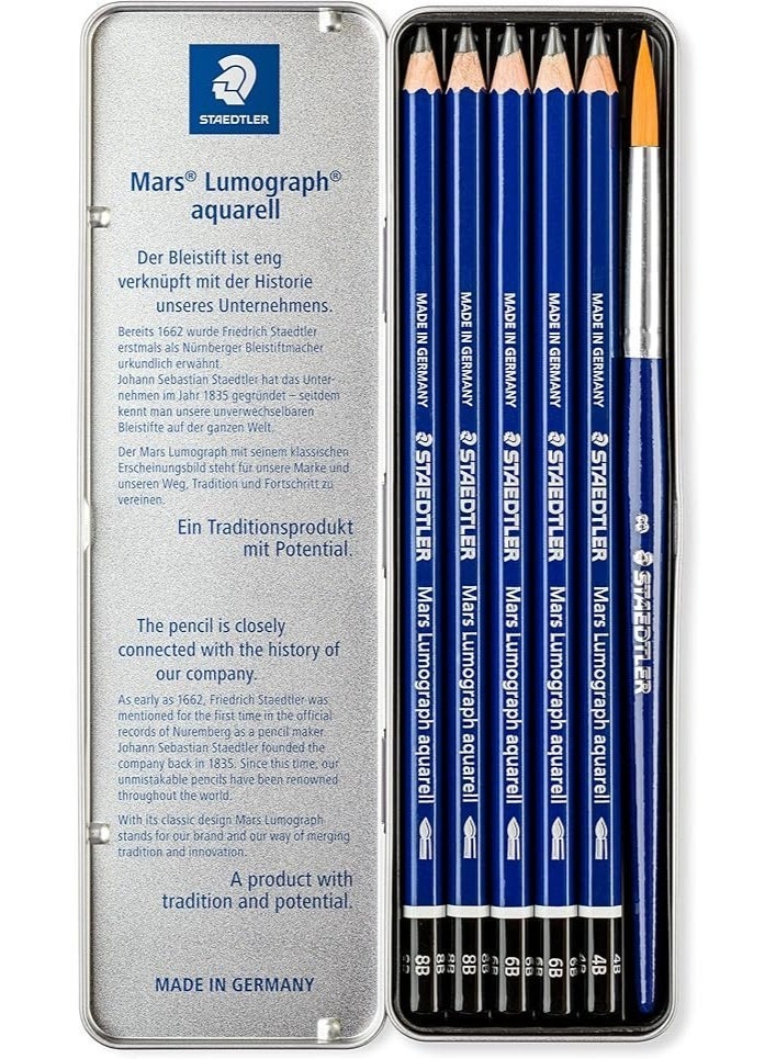STAEDTLER 100A G6 ST Mars Lumograph aquarell - Image 3