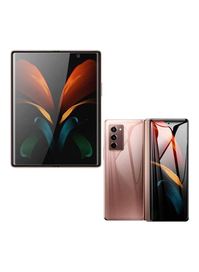 NIBEMINENT 4-Piece Nano Screen Protector For Samsung Galaxy Z Fold2 Clear - Image 1