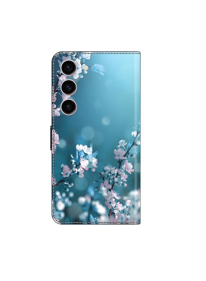 اس-توب جراب لهاتف Samsung Galaxy S24+ 5G جراب هاتف جلدي كريستالي ثلاثي الأبعاد مقاوم للصدمات - Image 3