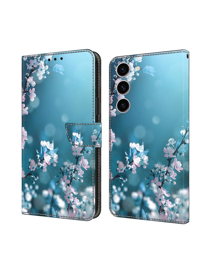 اس-توب جراب لهاتف Samsung Galaxy S24+ 5G جراب هاتف جلدي كريستالي ثلاثي الأبعاد مقاوم للصدمات - Image 1