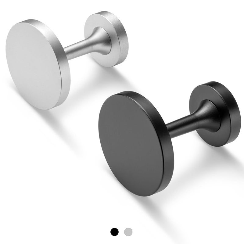 SIXZOONM Small Curtain Holdbacks - 2 Pack, Black Curtain Tiebacks Hooks Wall Mounted, Metal Drapery Pull Back Hooks, Modern Curtain Hold Backs with Hardware, Window Side Holders for Drapes, Curtain Accessories - Image 2