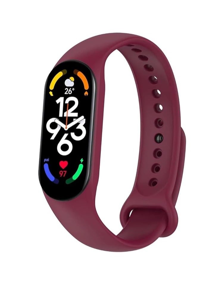 Silicone Smart watch Wristband Replacement For Xiaomi Mi Band 6 Strap/Mi Band 5 - Image 1