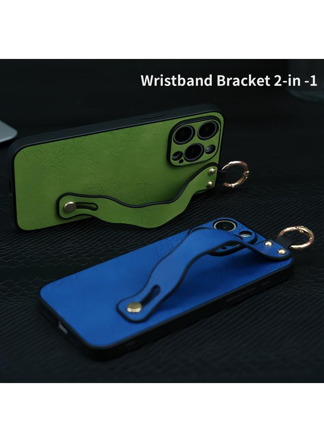 S-TOP Case For iPhone 14 Wavy Wristband Bracket TPU Phone Case - Image 3