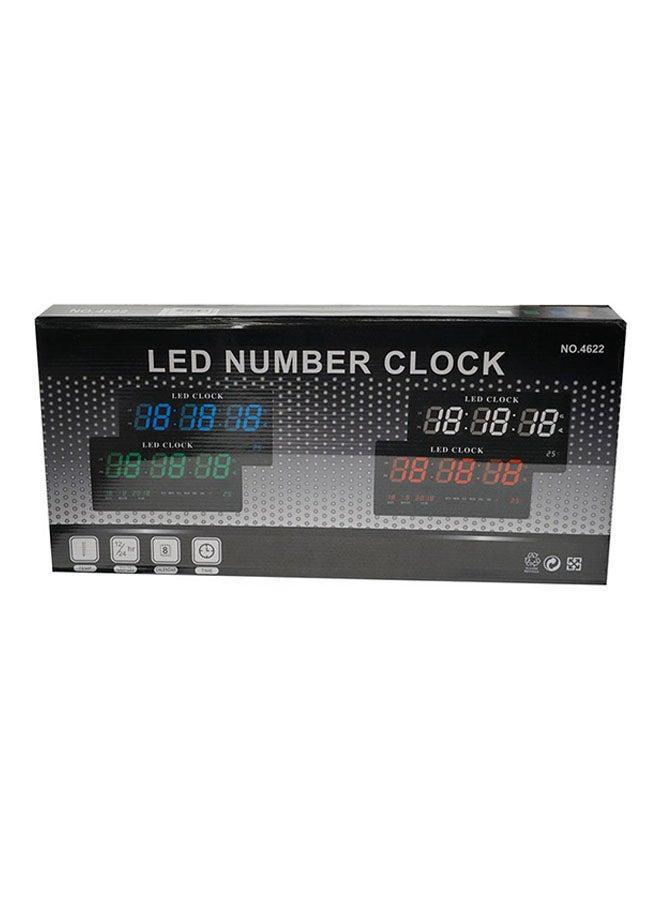 Crony LED Table Clock Black  - Image 2