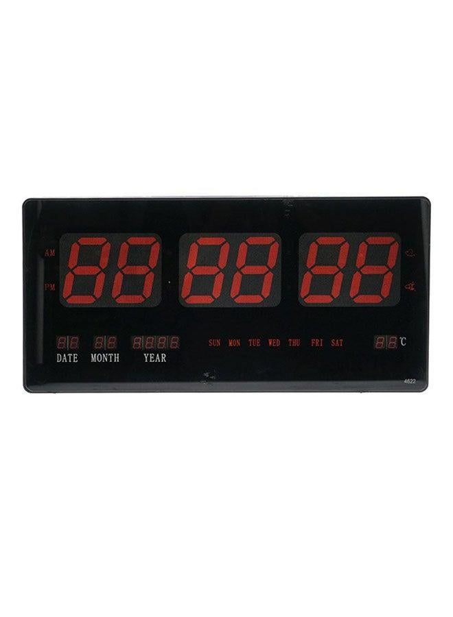 Crony LED Table Clock Black  - Image 1