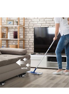 بيوينتي NEW Universal Extendable Furniture Appliance Rollers with 24 Rollers  Brakes – Heavy-Duty Mover Tools for Washing Machines, Refrigerators, Dryers, 600 lb Capacity, Strong Base, Bearing Support  - Image 5