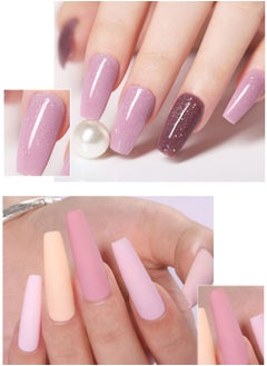 Nee Jolie 23Pcs Gel Nail Polish Set with 20 Colors Gel Nail and Base Gel Top Coat Matte Top Coat for Nail Art Salon for Women  - Image 3